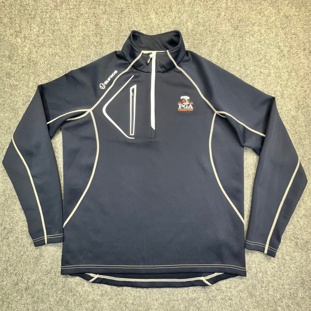 Sunice Pullover Women L Navy 2020 PGA Harding Park 1/4 Zip Golf‎ Jacket